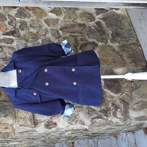 Pea Coat, navy. Crown & Ivy, xl. EUC